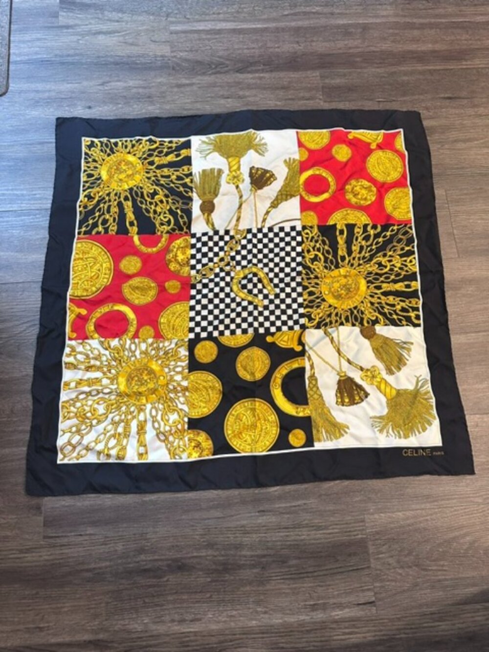 Celine silk scarf
